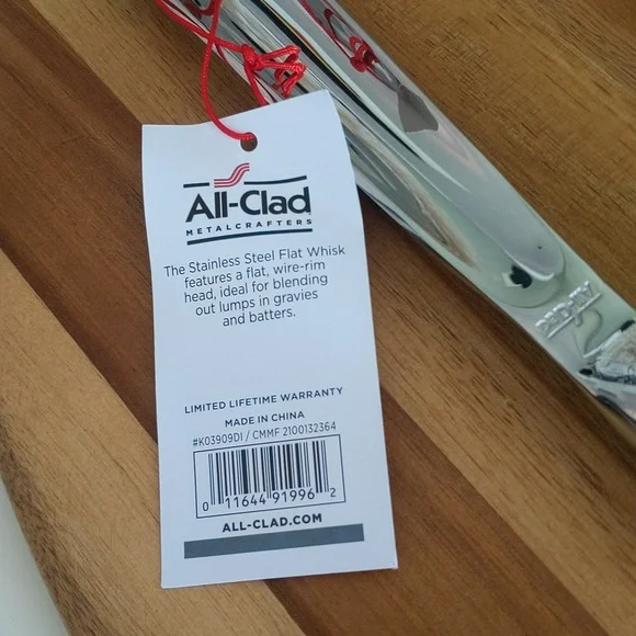 All-Clad - 13" flat whisk NWT! 🔥🔥🔥🔥NWT - Picture 4 of 7